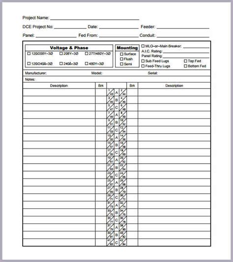 electrical box label template|electrical panel label template word.